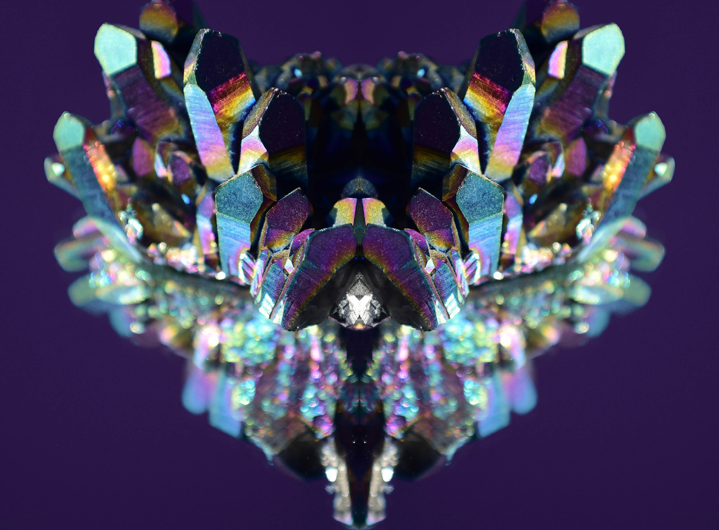Creativity crystal wings, 2017, 45″ x 30″ Fuji Crystal DP II Photo Print under ¼" (6 mm) thick Acrylic Glass with aluminum Dibond backing