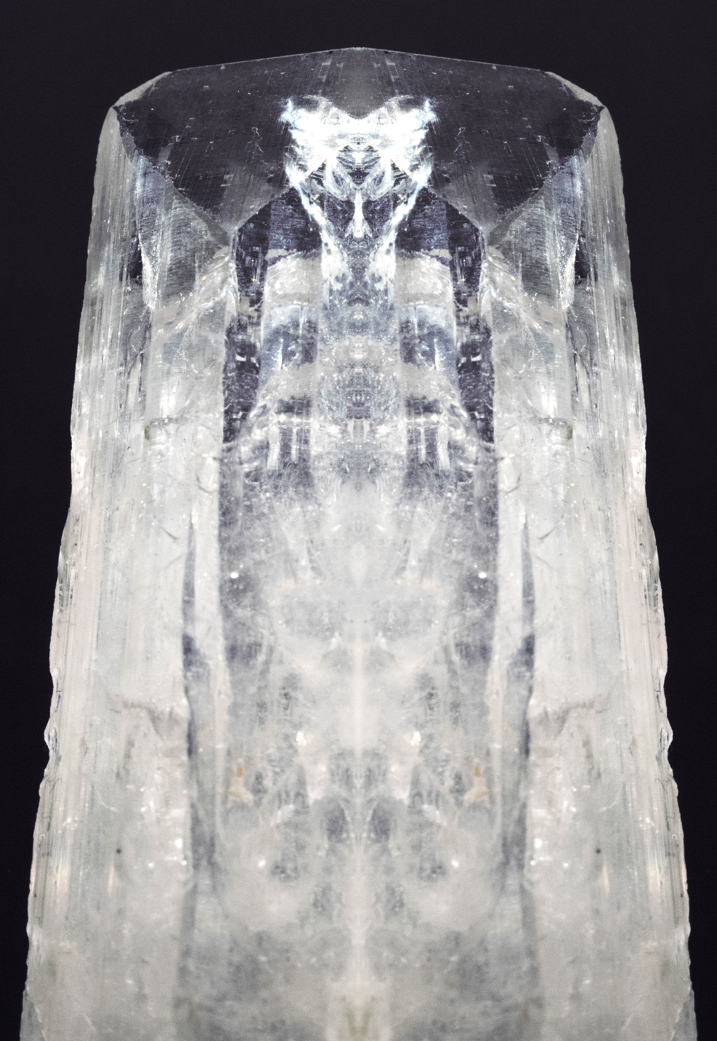Crown chakra danburite, 2016-17, Digital art, 15" x 21.38" Print on Epson Ultra Premium Luster Photo Paper